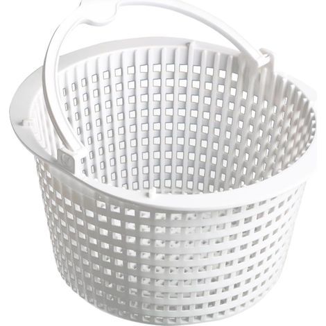 Panier de piscine Accessoires anti-encrassement avec poignée Panier de skimmer pour piscine enterrée Idéal pour étang, spa, fontaine, rivière et ramassage des débris flottants (1/5)