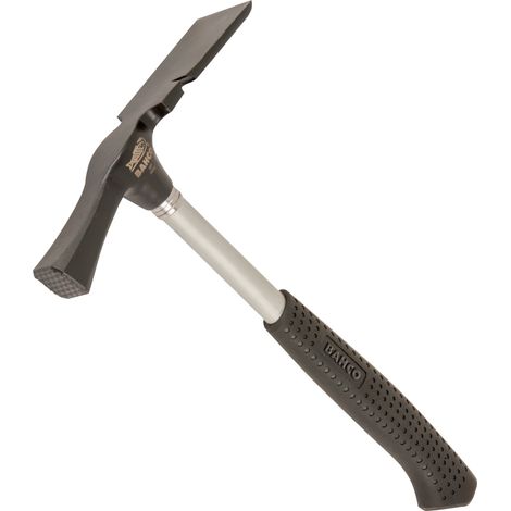 Bahco Maurerhammer with Ergonomic Handle – 878g, 282mm Steel Handle, 25.5x206mm Head, 860g Weight