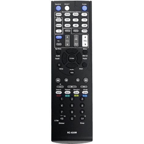 Ersatzfernbedienung RC-835M für Stereo-Receiver 24140835 RC835M RC-835M RT24140835 DTR204 DTR-20.4 DTR 2 (1/5)