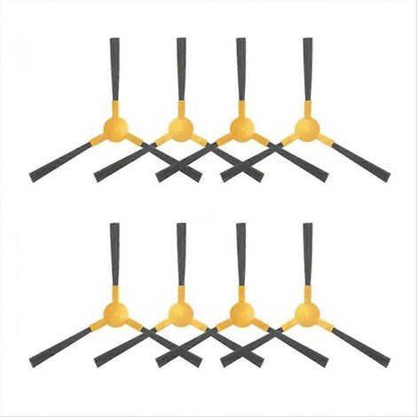 Accessoire de rechange pour aspirateur robot Wollmer F550 Sapphire : brosse latérale (1/4)