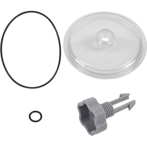 Couvercle de piège Pool Kit De Joints D'Étanchéité En Deux Pièces De Vanne Pièce de rechange pour pompe de piscine Conteneur De Filtre Pour Pompe De Filtre À Sable (1/5)