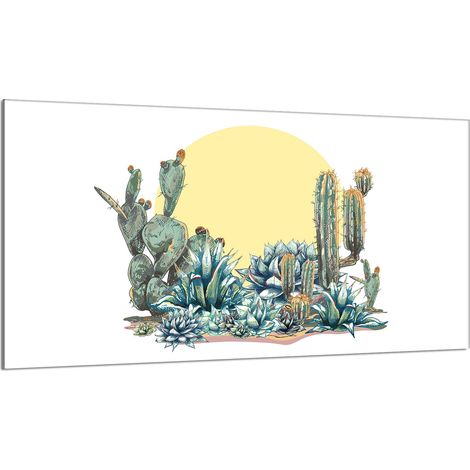Protector de cristal para encimera 90x52 Cactus (1/5)