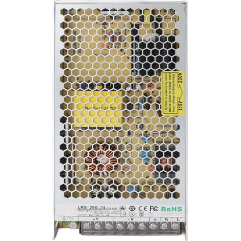 Alimentation à découpage 24V 250W pour LED, capteur et électrovanne, 100-240V AC