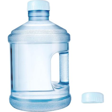 Carafe à eau minérale de 3 litres avec petite ouverture, récipient réutilisable pour l'extérieur, pour le camping et la randonnée (1/5)