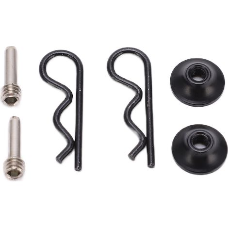 Pilier De Carrosserie Avant Et Arrière - Alliage D'aluminium Et Fibre De Carbone - Pour Voiture RC 1/10 SCX10 90046 90047 - Longueur 97mm (1/5)