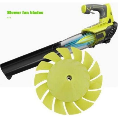2 pales de ventilateur 529437004 - Compatibles avec le souffleur à pales sans fil Ryobi 18V P2108 (1/3)