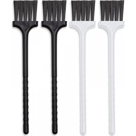 Petite brosse de nettoyage en plastique pour centrifugeuses, machines à café, brosse antistatique pour ordinateurs portables et ordinateurs, brosse de nettoyage étroite pour clavier pour rails de fenê (1/3)