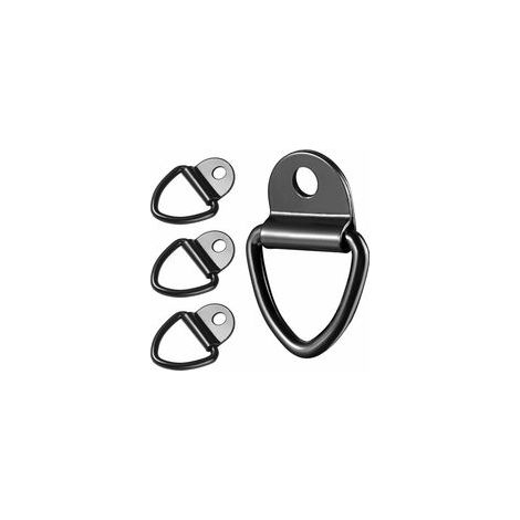 Lot de 560 crochets et anneaux métalliques muraux pour cadres et fixations –