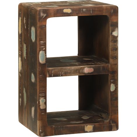 meuble de rangement pour médias Bois Recyclé Multicolore vidaXL (1/5)
