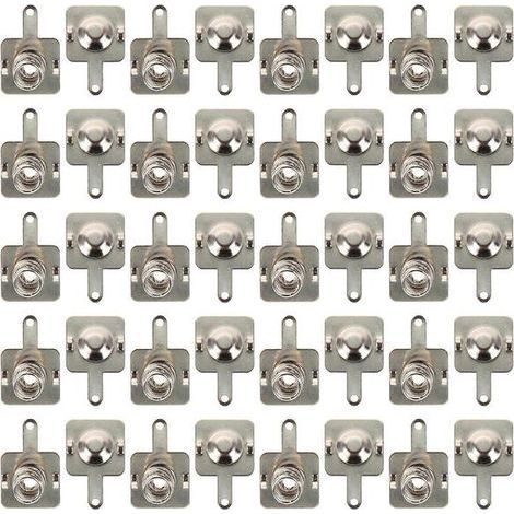 20 Sets Ersatzteile für das Ladegerät der Fernbedienung: Druckfeder, Feder für AA-Batterien, Batteriekontaktplatte (1/5)