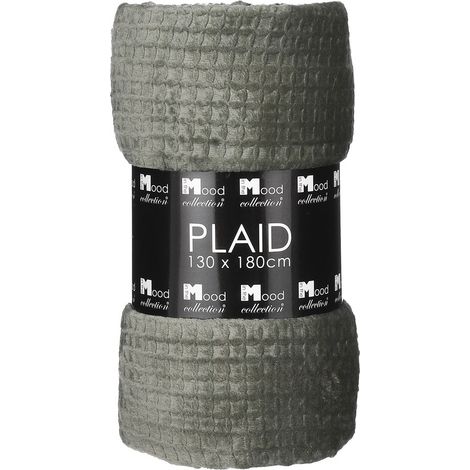 In The Mood Collection Plaid Brun foncé H1xl130xL180cm (1/3)