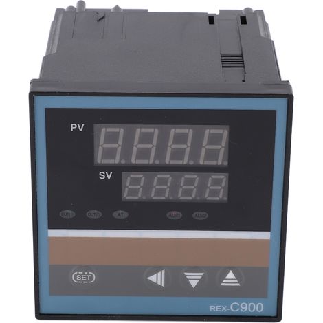 REXC900FK02MAN Intelligenter digitaler Thermostat, hochpräziser industrieller Temperaturregler 100–240 V, zuverlässiger Temperaturregler für Heiz- und Kühlsysteme (1/5)