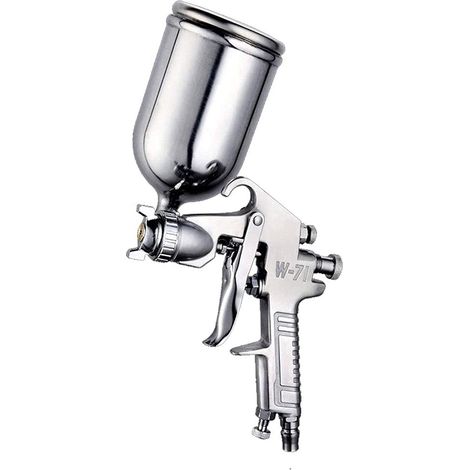 W71 Pneumatico Lacca 1,5 mm Ugello AD Alta Atomizzazione Grande Capacità di Tipo Classico Della Vernice Della Pistolet 400 ml (1/5)
