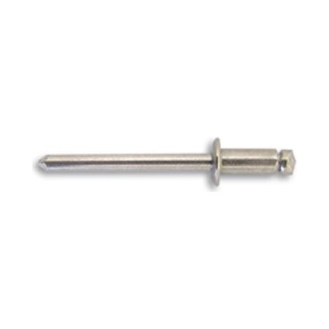 REMACHE ALUMINIO CABEZA ALOMADA 4.8 X 35 200 UDS CLAVO DE ACERO - 10100048352 (1/4)