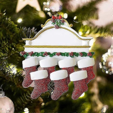 Décoration de Noël suspendue à faire soi-même, boule, plaque vide, résine, Noël (1/2)