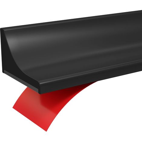 1 rouleau de bande de retenue d'eau imperméable de 3 m pour salle de bain, bande pliable anti-éclaboussures, bande d'étanchéité inférieure (1/5)