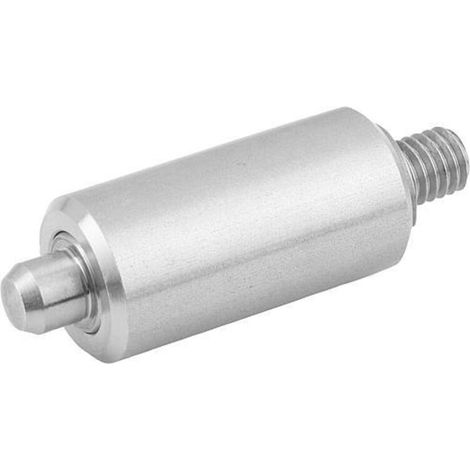 KIPP Arretierbolzen ohne Bund Gr.1 D1=12 D=5 L=37 Form N mit Gewindezapfen ohne (1/2)
