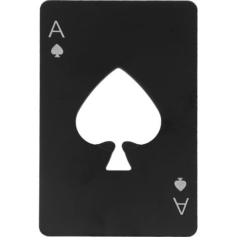 Ouvre-bouteille en acier inoxydable portable multifonction pour casino et maison