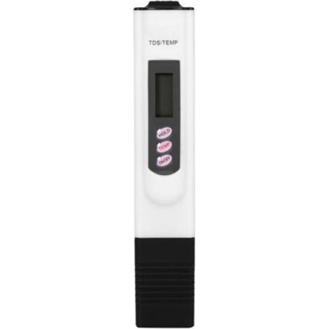 Batteriebetriebener weißer TDS-Wasserqualitätsdetektor