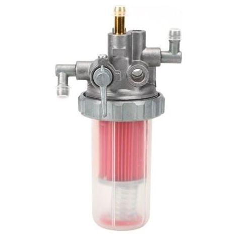 Conjunto de filtro de combustible AM876411 compatible con John Deere X495 X595 415 455 670, de DEBUNS (1/5)
