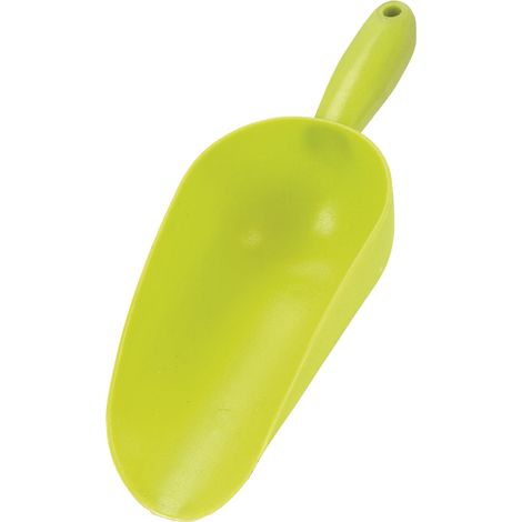 GREENGERS - JARDIN, BÊCHES ET PELLES - PELLE À TERREAU PLASTIQUE, PELLE À REMPOTAGE - GRANDE CAPACITÉ DE REMPLISSAGE, LÉGÈRE ET (1/4)