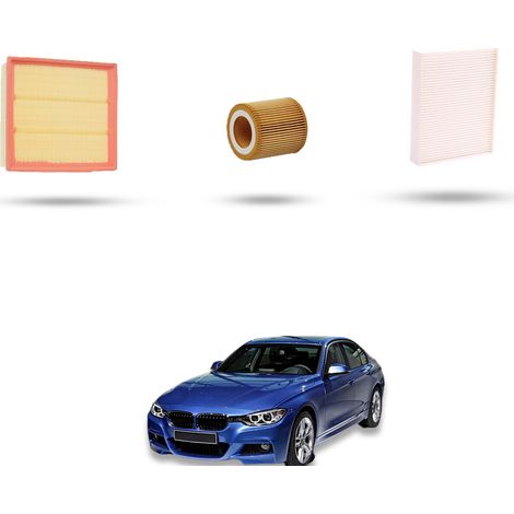 Kit Tagliando 3 filtri compatibile con BMW Serie 3 (F30, F80,F31) 328I 180kw dal 2011 (1/5)