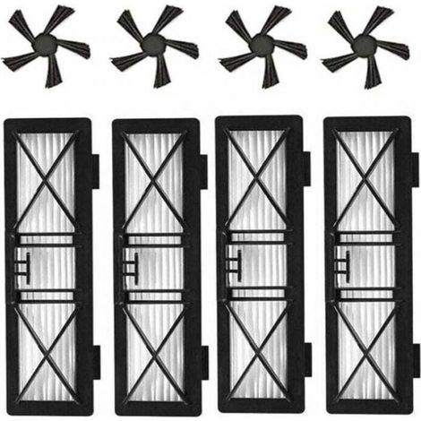 Hochleistungsfilter- und Seitenbürsten-Austauschset für Neato Connected D3, D4, D5, D6, D7, Botvac D75, D80, D80-Serie und Botvac 70e, 75, 80, 85 Robotics (1/3)