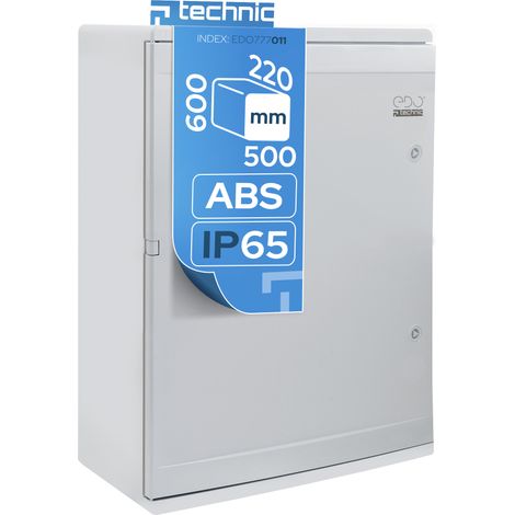 Coffret électrique nu Edo 500 x 600 x 220 mm ABS IP65