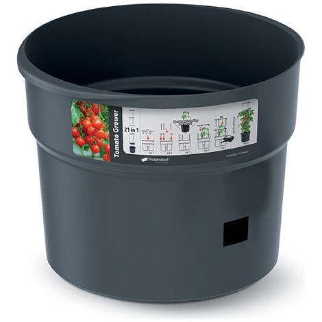 Fioriera per pomodori 15L antracite IPOM350-S433