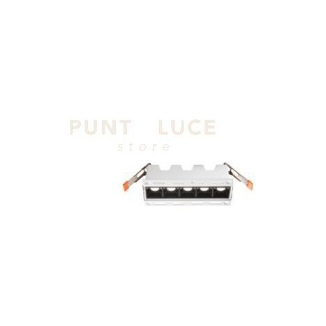 SUB SMALL  FARETTO DA INCASSO 5 LUCI 10W 3000K 805LM IP20 L.14CM