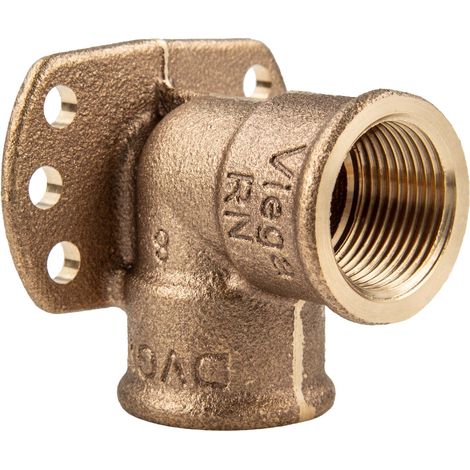 Viega Wandscheibe 3471 in Rp 1/2 Rotguss, 259778 (1/5)