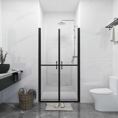 Porte de douche transparente ESG (78-81) x 190 cm