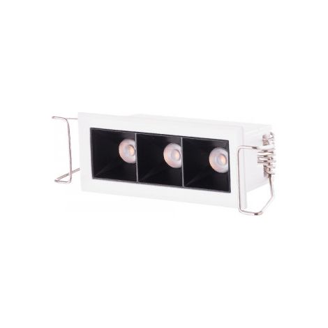 LED-Downlight-Strahler 4W 306Lm 4200ºK Rechteckig PRO SMD3030 50.000H [JW-4W-MW] (1/3)
