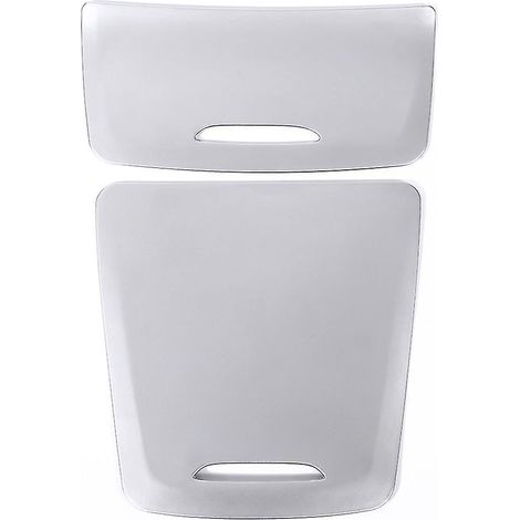 Pour Mercedes CLA GLA Classe A W117 W176 A180 2014-2017 Garniture de panneau de rangement central chromée en ABS (1/5)