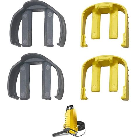 Lot de 4 clips de rechange pour nettoyeur haute pression Karcher K2 K3 K4 K5 K6 K7 (1/5)