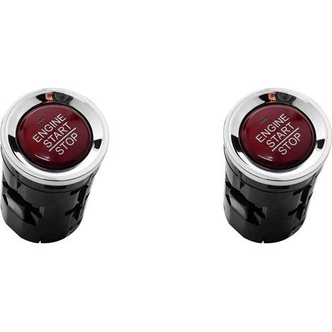 Deux boutons de démarrage/arrêt moteur/interrupteurs à bouton unique pour les modèles HR-V 1.8L 2016, 2017 et 2018, références : 35881-T4N-H02, 35881-T4N-702 (1/4)