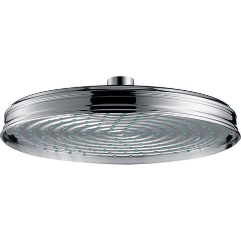 Tête de douche AXOR MONTREUX 240 1jet DN 15 chromé noir brossé (1/3)