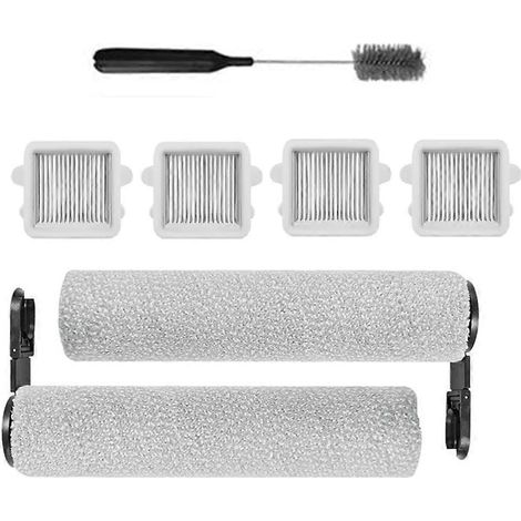 Accessoires de rechange pour aspirateur Roborock F25 / F25 ACE : 2 brosses rotatives et 4 filtres HEPA (pièce de rechange A) (1/5)