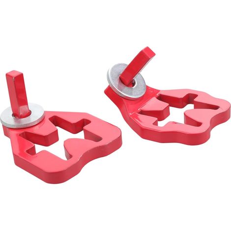 Lot de 2 charnières portables et robustes en T pour clôture de ferme et de jardin avec broches de 12,7 cm / 20,3 cm, installation facile, matériel de montage en T (1/5)
