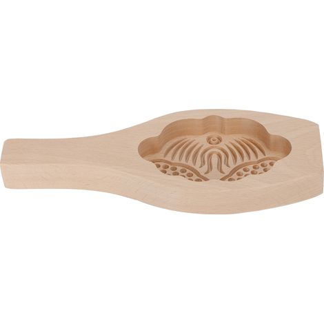 Moule à gâteaux de lune en bois, moule à biscuits et fondant pour la pâtisserie, outils de décoration de cuisine, graines de lotus (1/5)