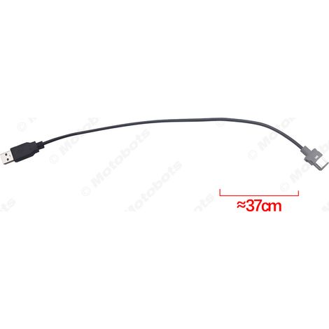 Compatible avec les Hyundai Sorento, Sonata et Kia KX5, ce câble adaptateur USB d'origine et rallonge USB dédiée aux systèmes audio sont fournis avec un câble adaptateur USB pour véhicules. (1/4)