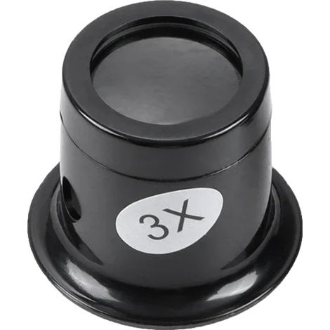 Vergrößerungsglas, 5-fache Vergrößerung, leichtes Design, 3er-Packung (1/2)