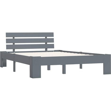 Maison Exclusive - Giroletto senza Materasso Grigio 100x200 cm in Legno di Pino (1/5)