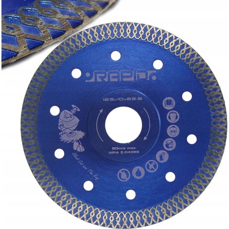 DIAMANTSCHEIBE 125x1,0x22,2MM RAPID SILENT CUT BLAU