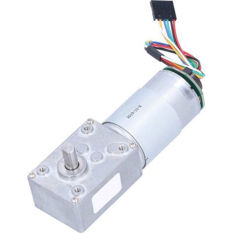 Moteur Réducteur - Vis Sans Fin - 24 V - 27 Tr/Min - Encodeur Intégré - Autobloquant - Couple Élevé - 1 Pièce (1/5)