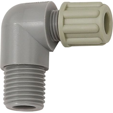 Riegler Winkel-Einschraubverschraubung G 1/8 a., für Schlauch 4/6 mm, PA (1/2)