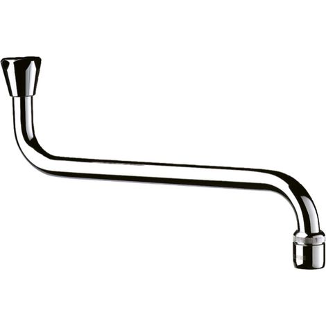 Bec girafe universel F3/4 L350 avec brise-jet - DELABIE - 964350 (1/2)
