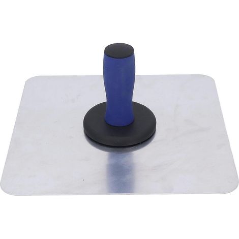 Taupe à plâtre en aluminium de 30 x 30 cm avec poignée ergonomique pour application de mortier de ciment (1/4)