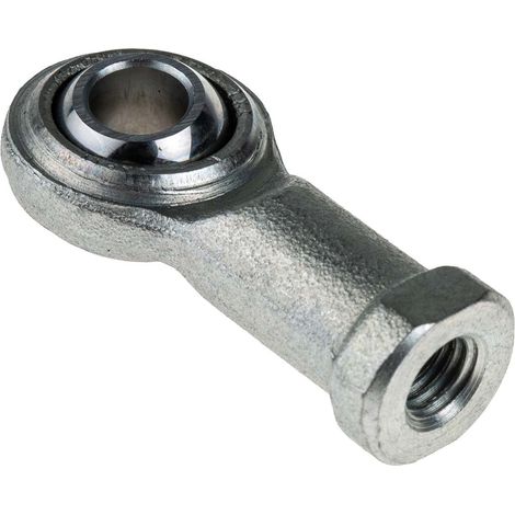 Embout à rotule RS PRO, Femelle, alésage 8mm, longueur 47mm, en Acier ( Prix pour 1 ) (1/3)