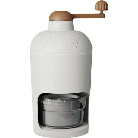 Machine à glace pilée manuelle 500 ml, broyeur à glace commercial, machine à glace en acier inoxydable, machine à glaçons portative pour cuisine (1/4)